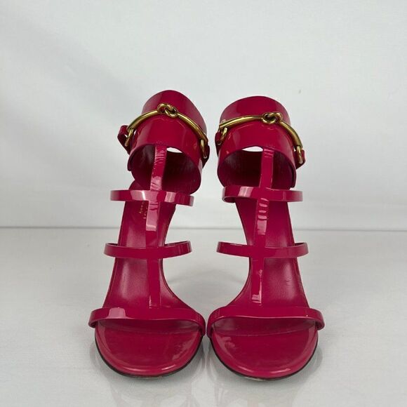 AUTHENTIC Gucci Ursula High Heel Sandle in Blossom, Size 36.5 EU/ 6 US
